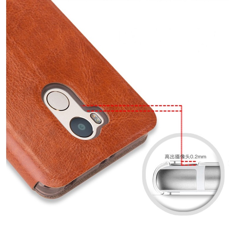 Xiaomi Redmi 4 Θήκη Flip MOFI(Μαύρη)