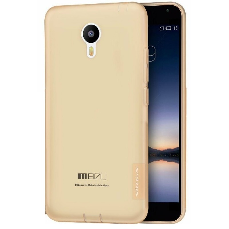 Meizu M2 Note Θήκη Σιλικόνης NILLKIN(Καφέ)