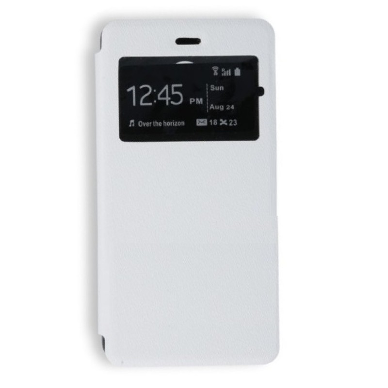 Xiaomi Redmi Note 2 Θήκη Flip(Λευκή)