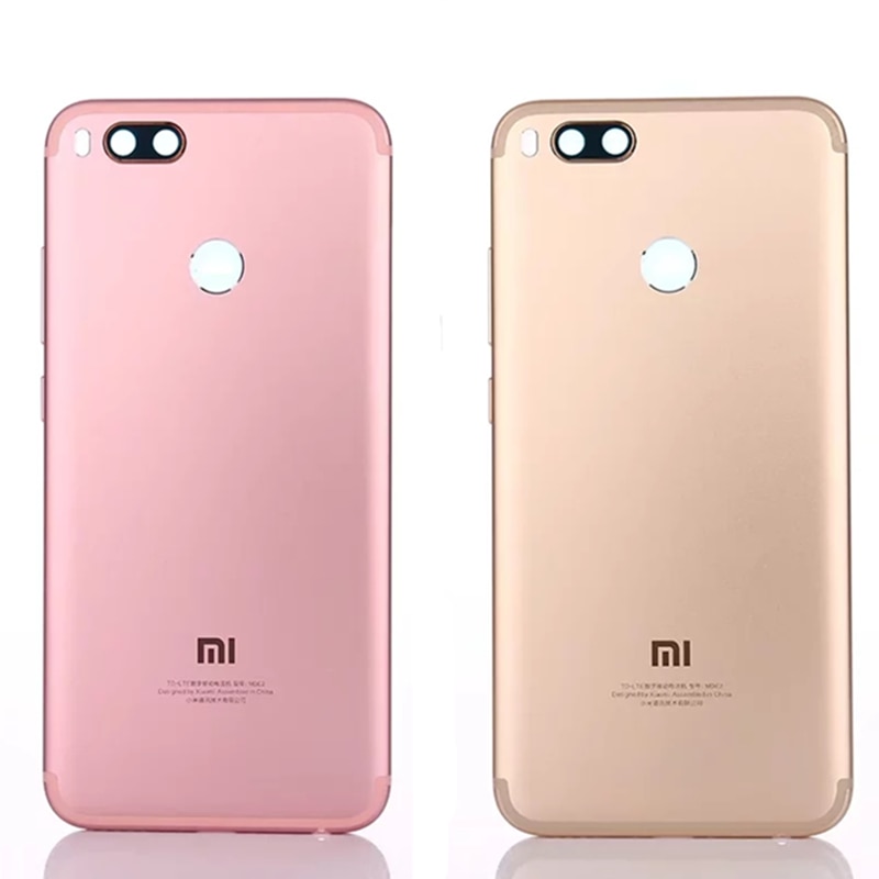 Xiaomi Mi A1 Μεταλλικό Καπάκι Μπαταρίας (GOLD) + Δώρο SIM Tray