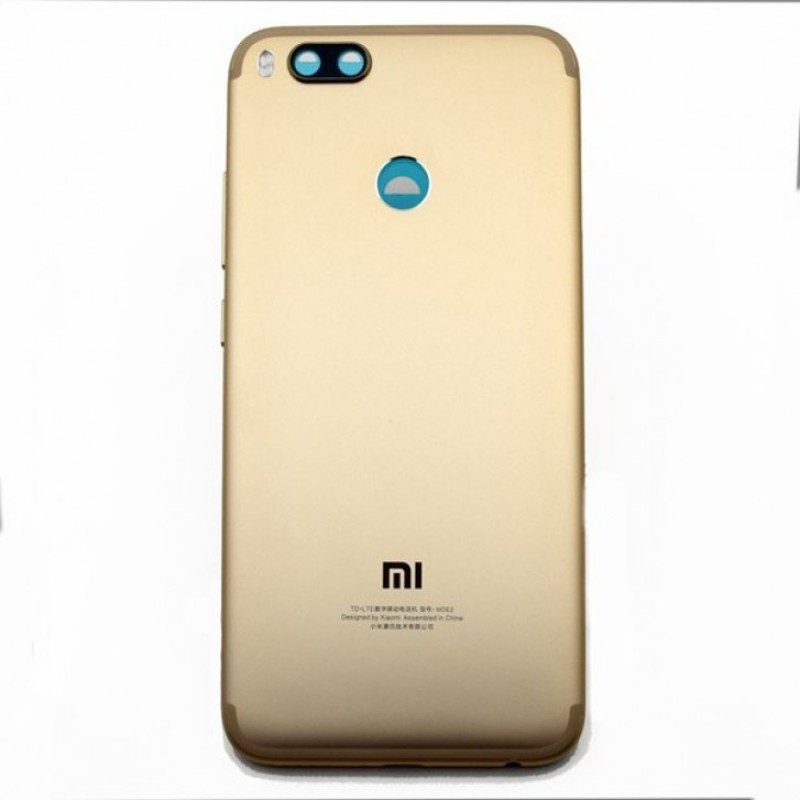 Xiaomi Mi A1 Μεταλλικό Καπάκι Μπαταρίας (GOLD) + Δώρο SIM Tray