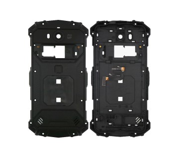 Πίσω Καπάκι Doogee S60 με Δακτυλικό Αποτύπωμα (BLACK)