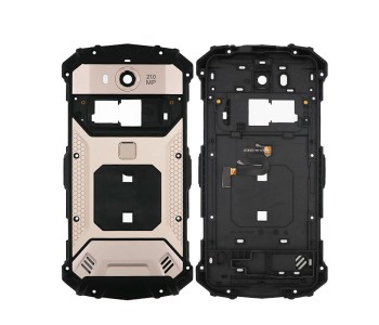 Πίσω Καπάκι Doogee S60 με Δακτυλικό Αποτύπωμα (GOLD)