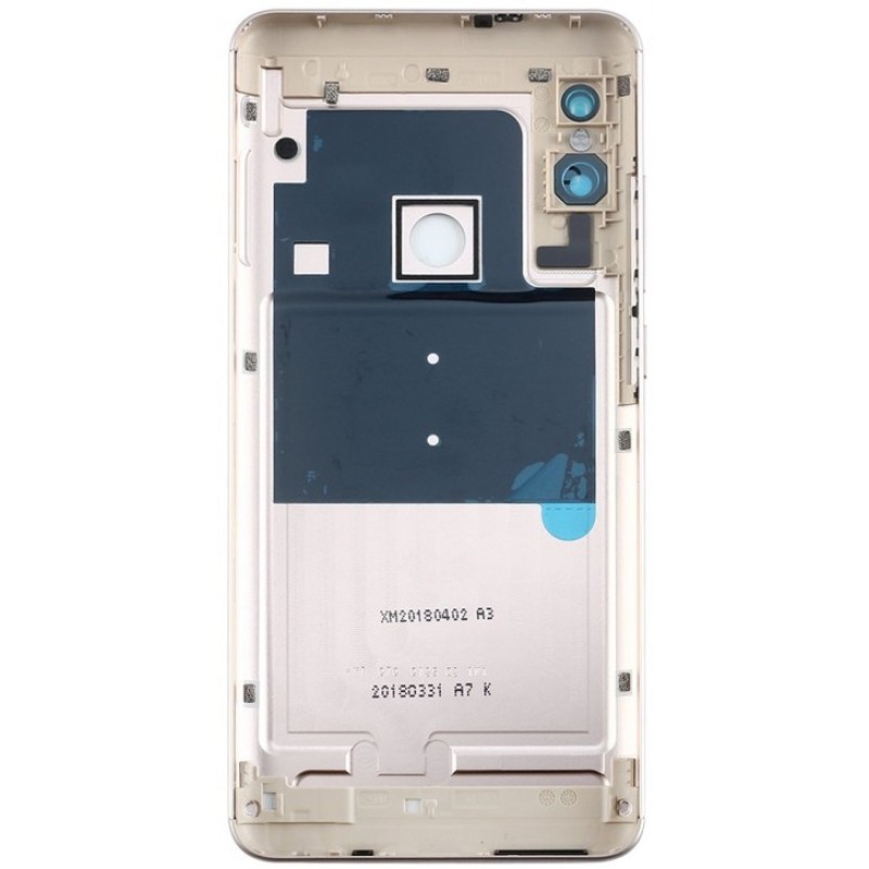 Xiaomi Redmi Note 5 Μεταλλικό Καπάκι Μπαταρίας (GOLD) + Δώρο SIM Tray