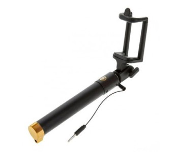 Selfie Stick Jack 3.5mm Gold