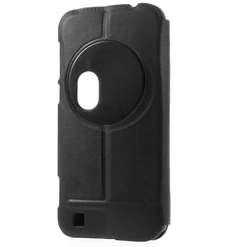 Asus Zenfone Zoom Θήκη Flip Smart View (Μαύρη)