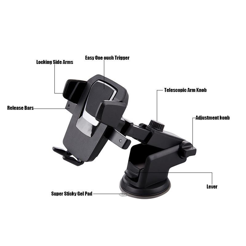 Βάση Αυτοκινήτου Universal Easy One Touch 3 Car & Desk Mount OEM Βάση Αυτοκινήτου Universal Easy One Touch 3 Car & Desk Mount OEM
