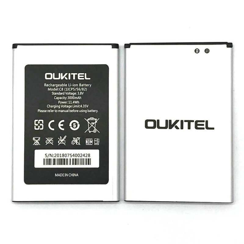 Oukitel C8 Μπαταρία (Bulk)