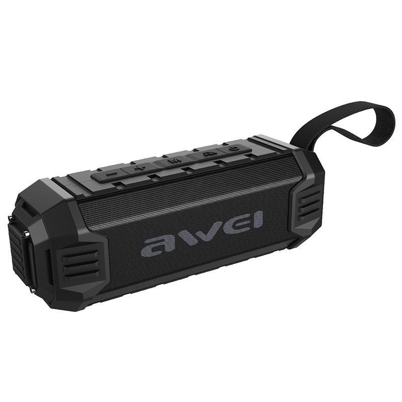 AWEI Y280 Portable Outdoor Wireless Bluetooth Speaker BLACK AWEI Y280 Portable Outdoor Wireless Bluetooth Speaker BLACK