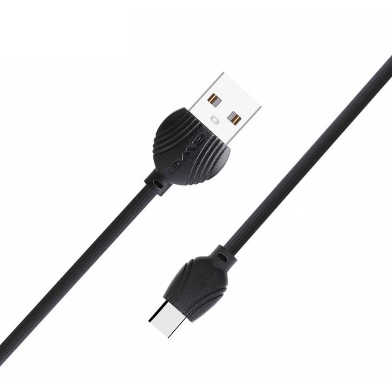 Awei USB to Type C Μαύρο 1.0m (CL-62) Awei USB to Type C Μαύρο 1.0m (CL-62)