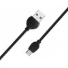 Awei USB to Micro USB Μαύρο 1.0m (CL-61)