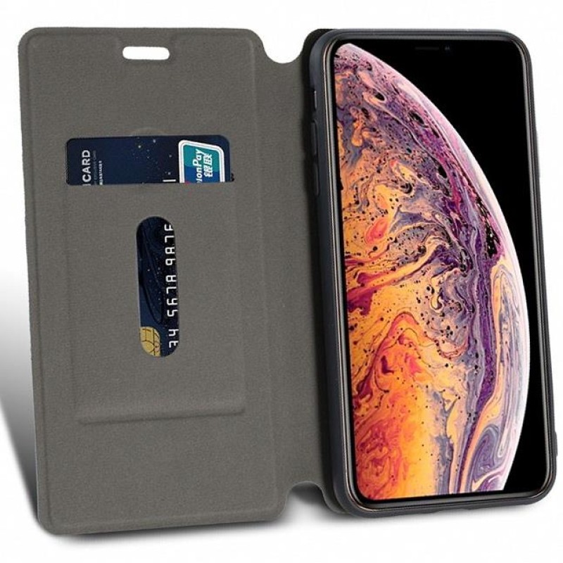 Θήκη Flip Canvas Mocca για Blackview A60 Pro (Σκούρο Καφέ) Θήκη Flip Canvas Mocca για Blackview A60 Pro (Σκούρο Καφέ)