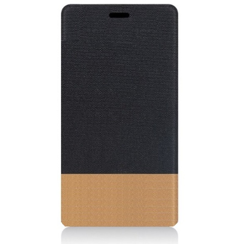 Θήκη Flip Canvas Mocca για Realme 7 (Μαύρο) Θήκη Flip Canvas Mocca για Realme 7 (Μαύρο)