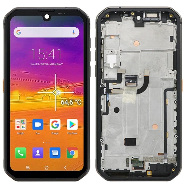 Οθόνη & Touch Panel & Frame Blackview BV9900 (GREY) Οθόνη & Touch Panel & Frame Blackview BV9900 (GREY)