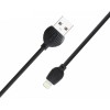 Awei USB to Lightning Μαύρο 1.0m (CL-63)