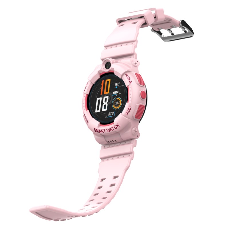 GPS Παιδικό Ρολόι GPS Υ01 4G-LTE  - Βηματομετρητής (PINK) ΕΛΛΗΝΙΚΟ ΜΕΝΟΥ WATER RESISTANT
