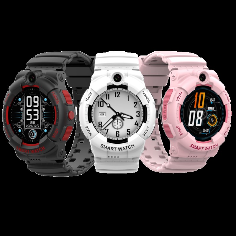 GPS Παιδικό Ρολόι GPS Υ01 4G-LTE  - Βηματομετρητής (PINK) ΕΛΛΗΝΙΚΟ ΜΕΝΟΥ WATER RESISTANT