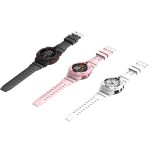GPS Παιδικό Ρολόι GPS Υ01 4G-LTE  - Βηματομετρητής (PINK) ΕΛΛΗΝΙΚΟ ΜΕΝΟΥ WATER RESISTANT