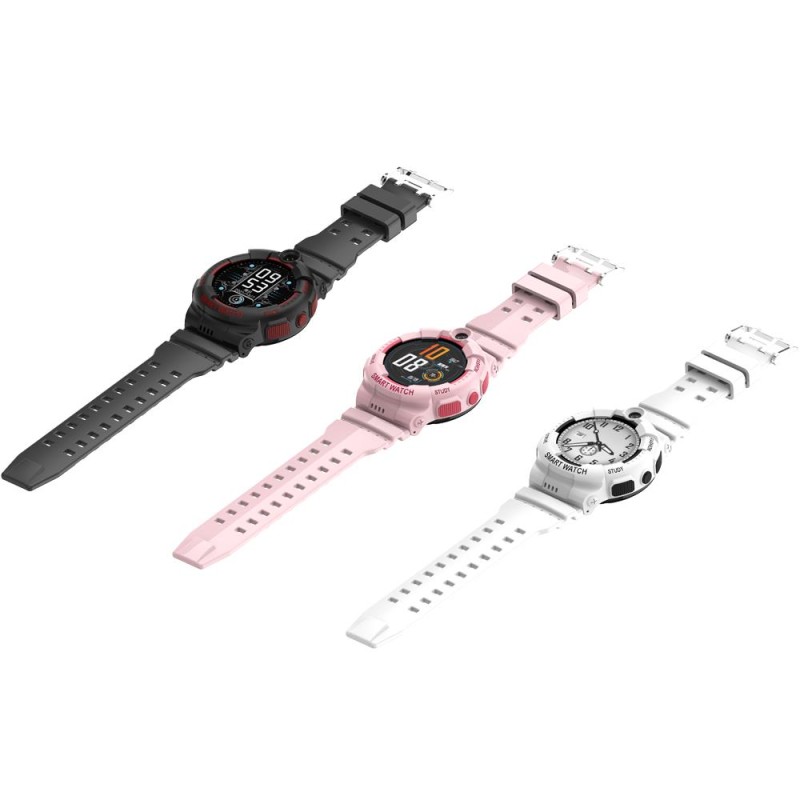 GPS Παιδικό Ρολόι GPS Υ01 4G-LTE  - Βηματομετρητής (PINK) ΕΛΛΗΝΙΚΟ ΜΕΝΟΥ WATER RESISTANT