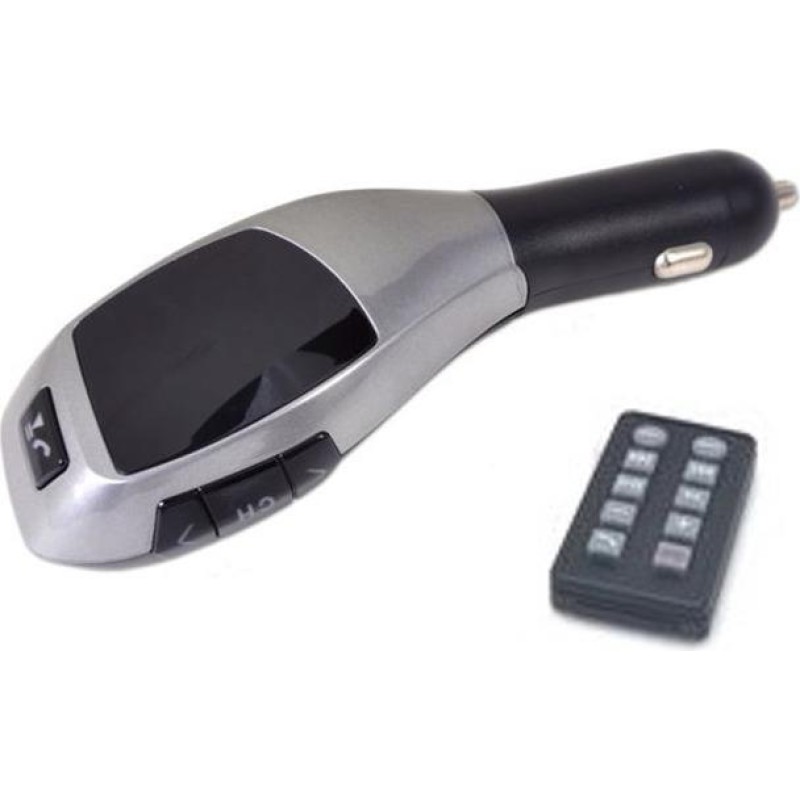 Πομπός Αυτοκινήτου Fm Αναμεταδότης Bluetooth & Φορτιστής USB, SD, AUX με Τηλεχειριστήριο X6 Πομπός Αυτοκινήτου Fm Αναμεταδότης Bluetooth & Φορτιστής USB, SD, AUX με Τηλεχειριστήριο X6