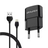 Σετ Φορτιστή και καλώδιο φόρτισης AWEI C-832 Lightning 2.1A 1.2m