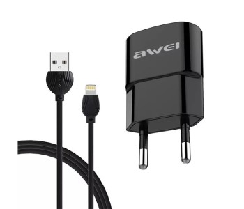 Σετ Φορτιστή και καλώδιο φόρτισης AWEI C-832 Lightning 2.1A 1.2m Σετ Φορτιστή και καλώδιο φόρτισης AWEI C-832 Lightning 2.1A 1.2m