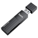 Hoco HB20 Mindful 2 σε 1 USB 3.0 έως 5Gbps και 2TB για Micro SD και SD Hoco HB20 Mindful 2 σε 1 USB 3.0 έως 5Gbps και 2TB για Micro SD και SD