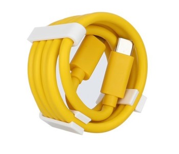 Ulefone Type-C data Καλώδιο Φόρτισης 1,2m για Ulefone  Armor 17 Pro/18/18T/19/19T (YELLOW)