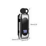 K55 Bluetooth Handsfree Mε δόνηση black K55 Bluetooth Handsfree Mε δόνηση black