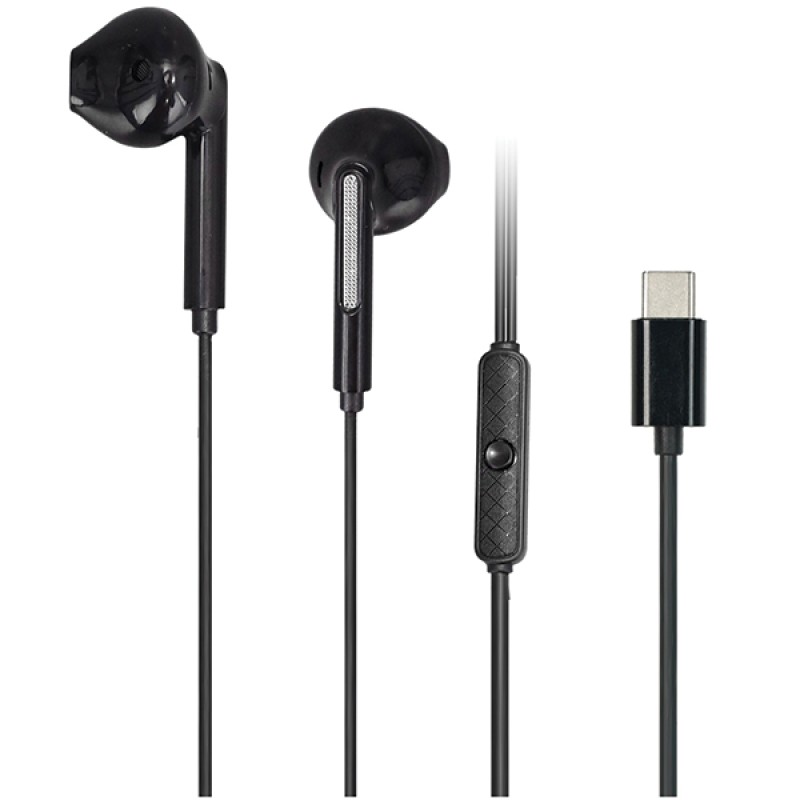 AWEI PC-7T Ακουστικά Type C 1,2m Wired in-ear headphones Μαύρο AWEI PC-7T Ακουστικά Type C 1,2m Wired in-ear headphones Μαύρο