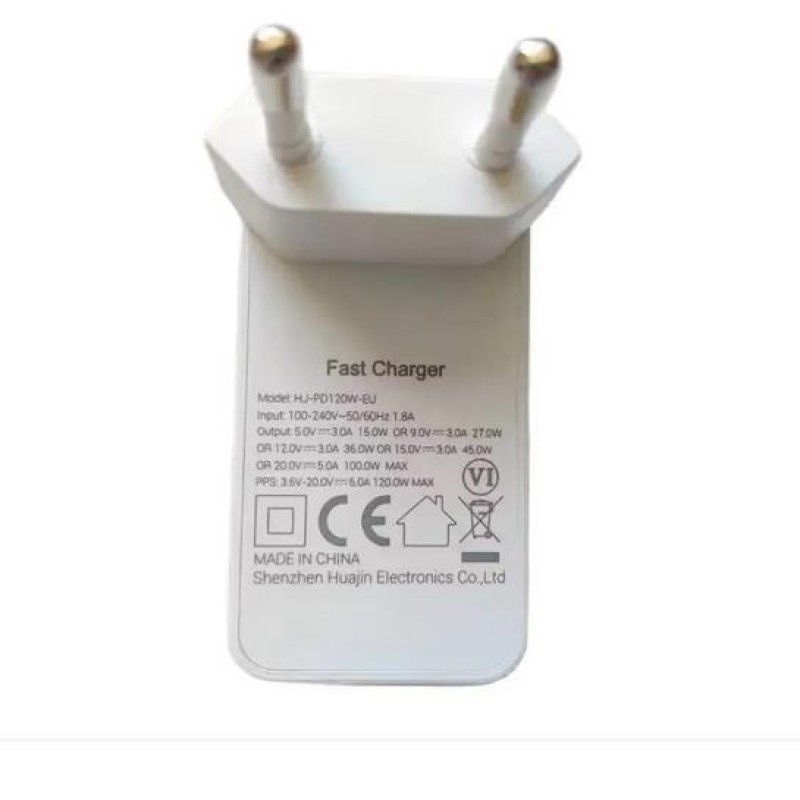 Φορτιστής Ταξιδίου Type-C για Ulefone Armor 23 120W 20V 6A (WHITE) Φορτιστής Ταξιδίου Type-C για Ulefone Armor 23 120W 20V 6A (WHITE)