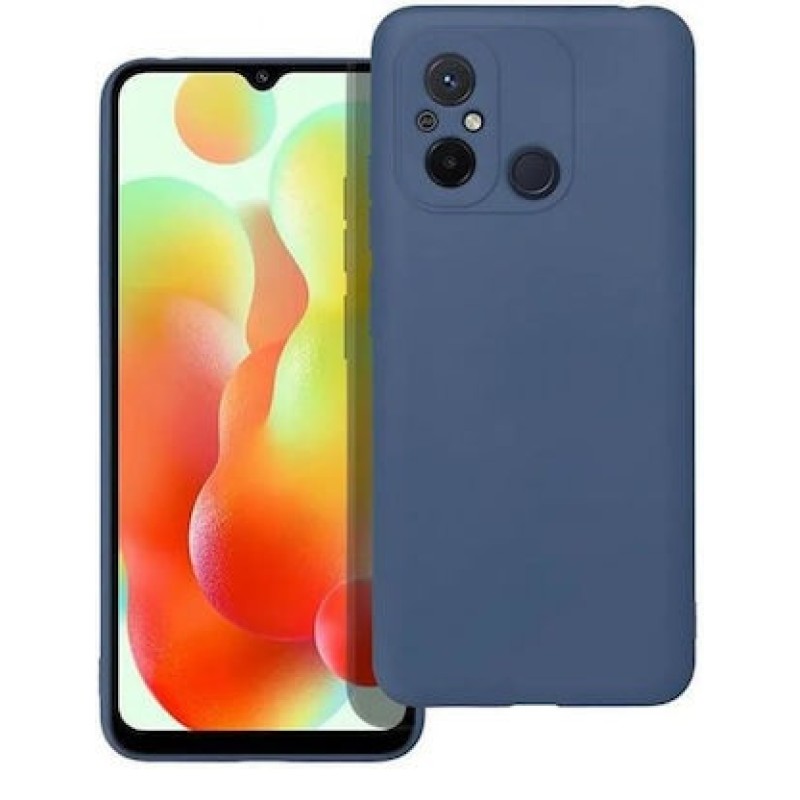 Μπλε Θήκη Σιλικόνης για Xiaomi Redmi 12C Μπλε Θήκη Σιλικόνης για Xiaomi Redmi 12C