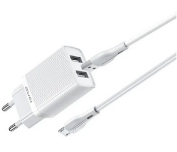 Σετ Φορτιστή και καλώδιο φόρτισης AWEI C15M-EU Micro USB 2.1A 1m Σετ Φορτιστή και καλώδιο φόρτισης AWEI C15M-EU Micro USB 2.1A 1m