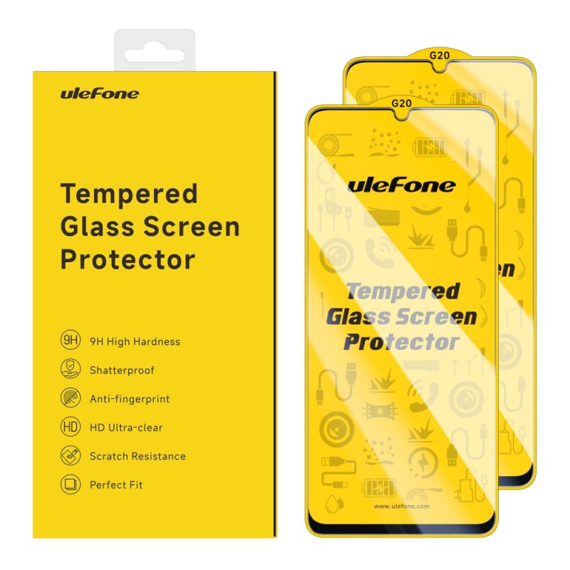 Ulefone Note 20 Pro Tempered Glass 9H Ulefone Note 20 Pro Tempered Glass 9H