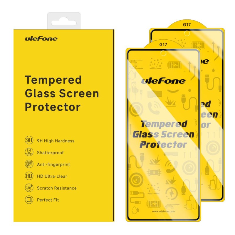 Ulefone Note 18 Ultra / 18 Pro Tempered Glass 9H Ulefone Note 18 Ultra / 18 Pro Tempered Glass 9H