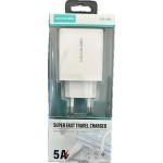 Kouvolsen CX-135 Φορτιστής με Θύρα USB-A Quick Charge 3.0 Λευκός Kouvolsen CX-135 Φορτιστής με Θύρα USB-A Quick Charge 3.0 Λευκός