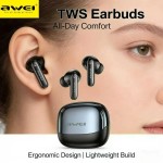 Awei T99 ANC True Wirelees Earbuds with Charging Case Black Awei T99 ANC True Wirelees Earbuds with Charging Case Black