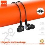 Moxom MX-WL79 Ακουστικό Bluetooth In Ear Black Moxom MX-WL79 Ακουστικό Bluetooth In Ear Black