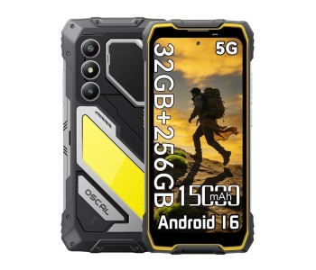 Blackview Oscal Pilot 5 8GB RAM 256GB ROM (YELLOW) 15000mAh 5G Blackview Oscal Pilot 5 8GB RAM 256GB ROM (YELLOW) 15000mAh 5G