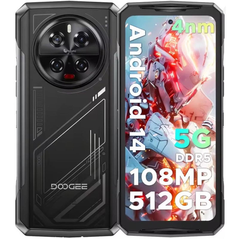 DOOGEE V40 12GB RAM 512GB ROM 8680mAh (SILVER) 5G DOOGEE V40 12GB RAM 512GB ROM 8680mAh (SILVER) 5G