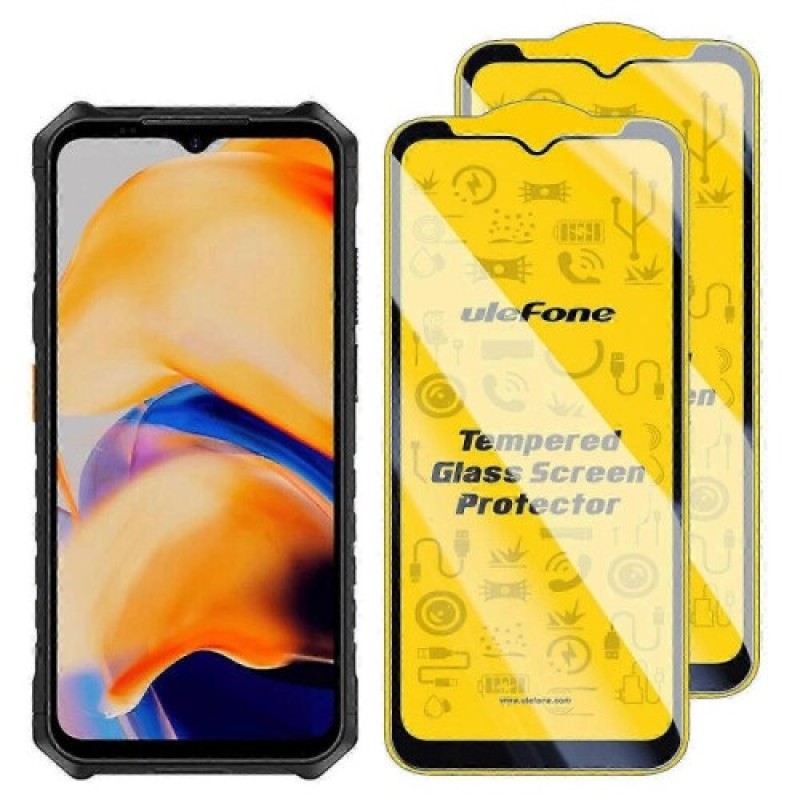 Ulefone Armor X13 Tempered Glass 9H Συσκευασία 2 Τεμαχίων Ulefone Armor X13 Tempered Glass 9H Συσκευασία 2 Τεμαχίων