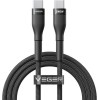 Veger USB 2.0 Cable USB-C male - USB-C 240W PD Μαύρο 1.5m