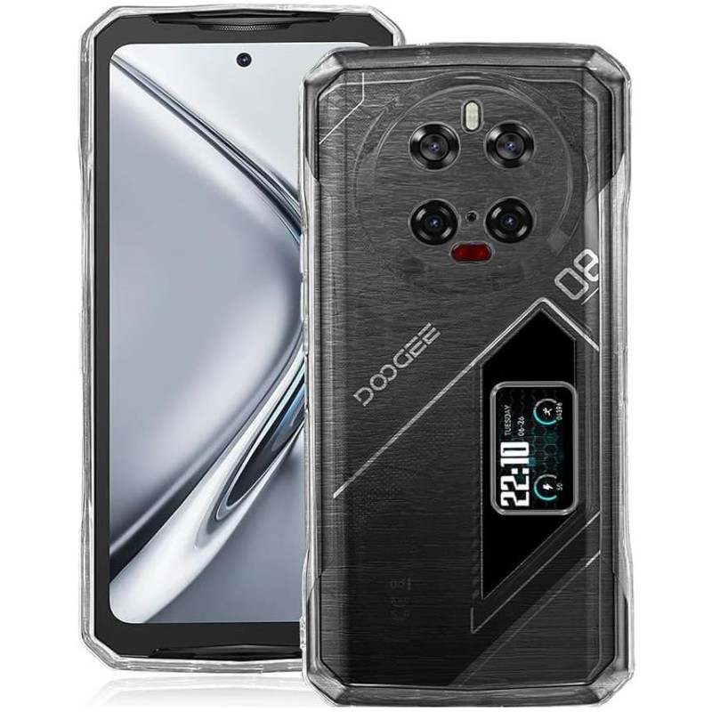 Θήκη Σιλικόνης για Doogee V40 Pro (Διάφανη)