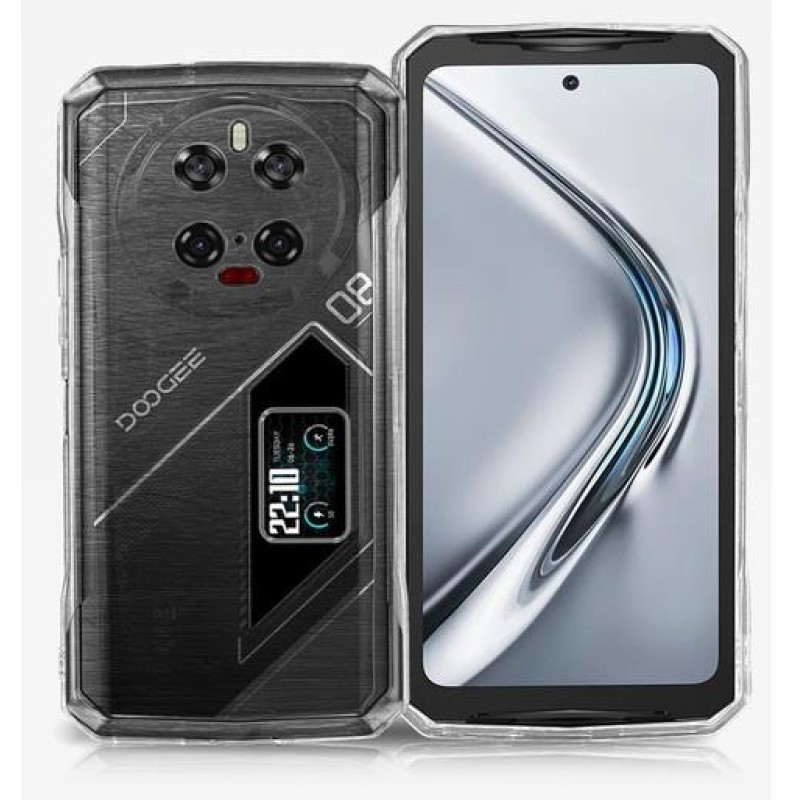 Θήκη Σιλικόνης για Doogee V40 Pro (Διάφανη)