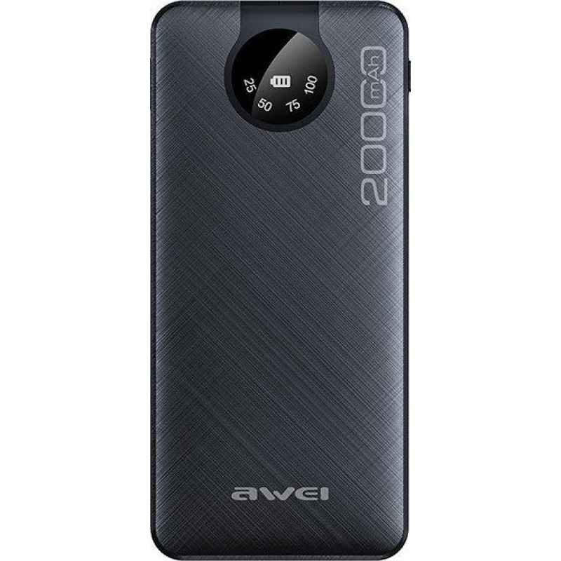 Awei P134K Powerbank 20000mAh (Black) Awei P134K Powerbank 20000mAh (Black)